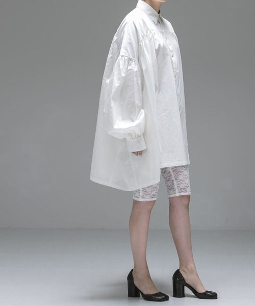 URBAN RESEARCH（アーバンリサーチ）の「ambiguous　Lace Half Leggings（レギンス/スパッツ・レディース・ホワイト/ブラック・FREE）」の16枚目の写真