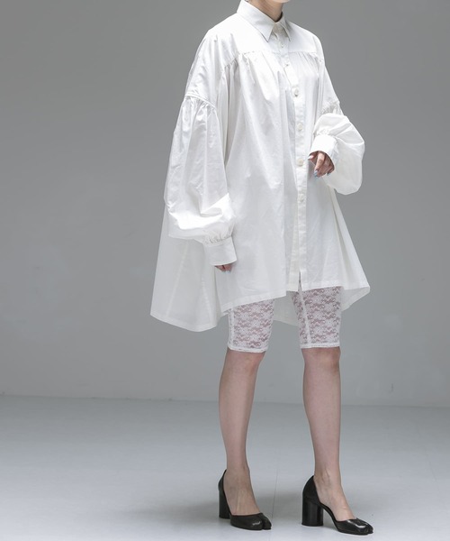 URBAN RESEARCH（アーバンリサーチ）の「ambiguous　Lace Half Leggings（レギンス/スパッツ・レディース・ホワイト/ブラック・FREE）」の18枚目の写真