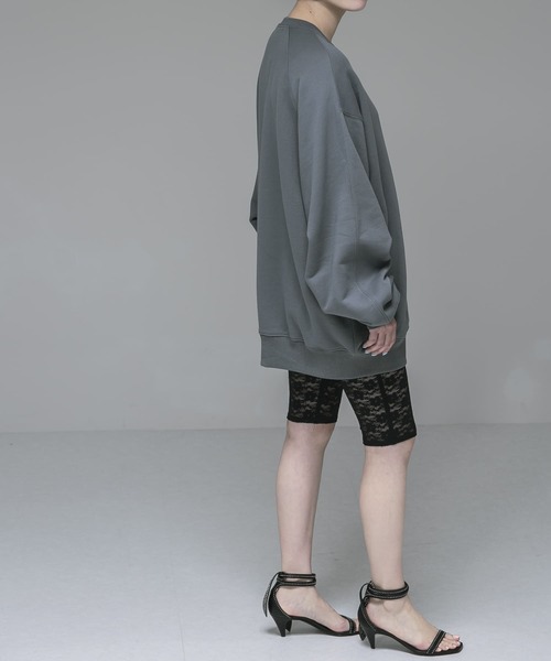 URBAN RESEARCH（アーバンリサーチ）の「ambiguous　Lace Half Leggings（レギンス/スパッツ・レディース・ホワイト/ブラック・FREE）」の7枚目の写真