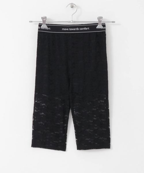 URBAN RESEARCH（アーバンリサーチ）の「ambiguous　Lace Half Leggings（レギンス/スパッツ・レディース・ホワイト/ブラック・FREE）」の21枚目の写真