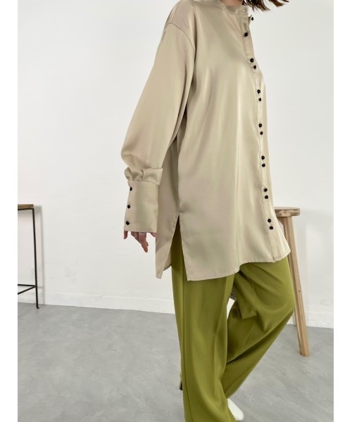 JUMELLE(ジュメロ)の「センタープレススラックスPT(スラックス・レディース・ピンク/ライム・SMALL/MEDIUM)」の12枚目の写真