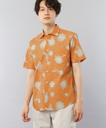 TAKEO KIKUCHI | 【Made in JAPAN】ミラクルウェーブ フラワープリント シャツ(シャツ/ブラウス)