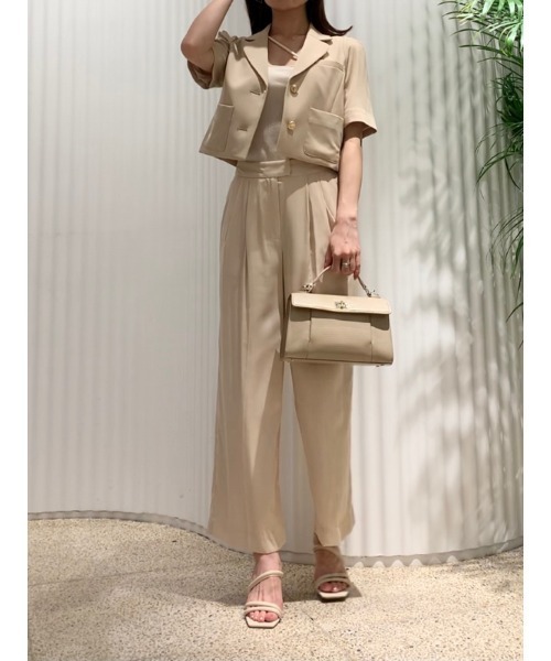 SNIDEL（スナイデル）の「タックワイドパンツ（その他パンツ）」 - WEAR