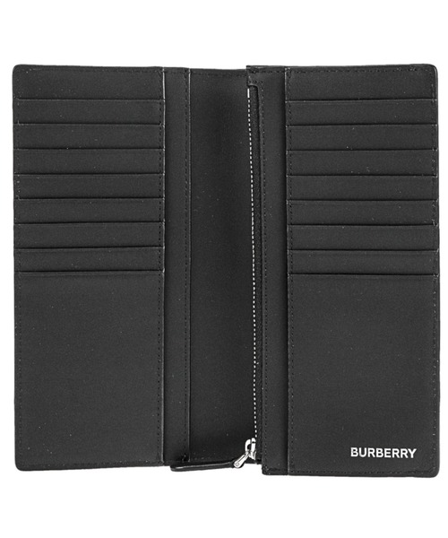 BURBERRY（バーバリー）の「BURBERRY LONDON CHECK LONG WALLET バーバリー ロンドンチェック 長財布（財布・メンズ・チャコール・FREE）」の5枚目の写真