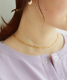 アソートステンレスチェーンショートネックレス