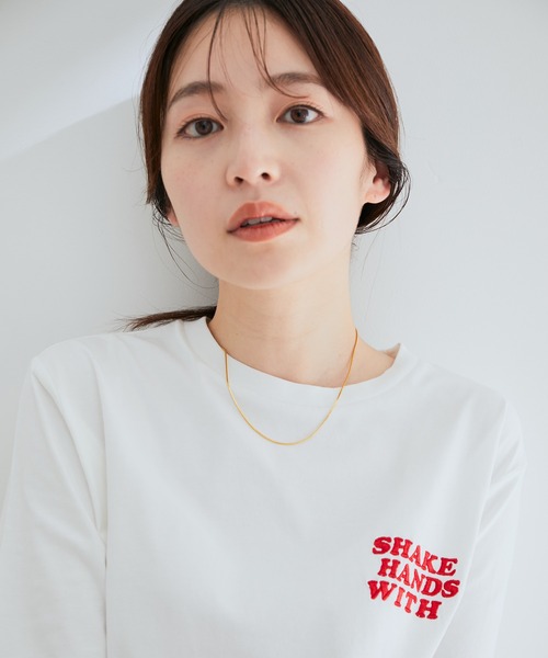 VIS（ビス）の「アソートステンレスチェーンショートネックレス（ネックレス・レディース・ゴールド/ゴールド系その他/ゴールド系その他2・FREE）」の4枚目の写真