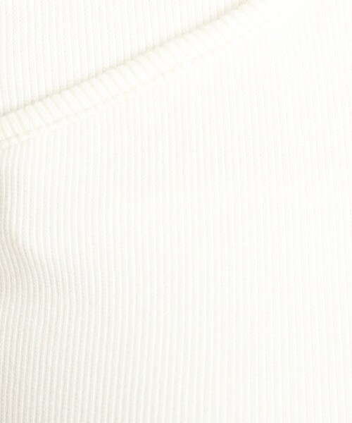 THE SHOP TK （ザ ショップ ティーケー ）の「◆変形リブデザインタンク（タンクトップ・レディース・ホワイト系/ブラック/ブラウン系・12）」の10枚目の写真