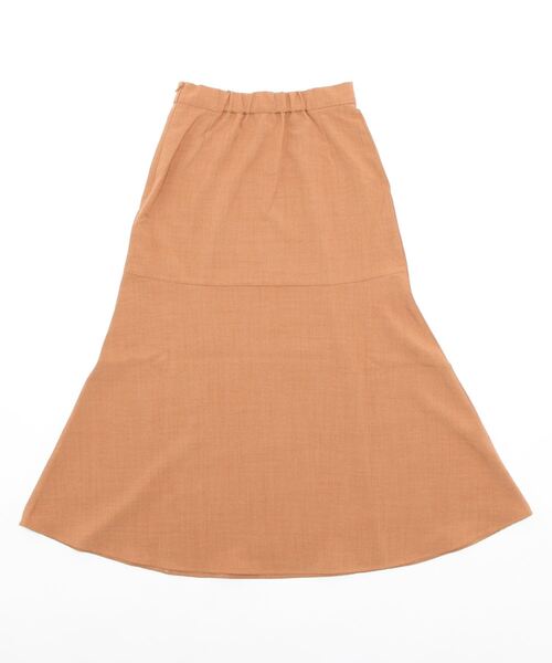 Te chichi TERRASSE（テチチテラス）の「麻調マーメイドスカート（セットアップ可）（スカート・レディース・ブラック/ベージュ/キャメル・ﾌﾘ-）」の4枚目の写真