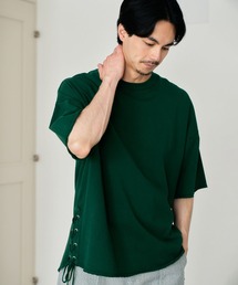 脇レースアップビッグTシャツ