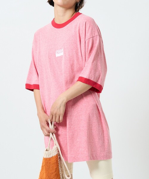FREAK'S STORE（フリークスストア）の「HOLIDAY × FREAK'S STORE/ホリデイ RINGER T-SHIRT/リンガーTシャツ（Tシャツ/カットソー・レディース・レッド・X-LARGE）」の18枚目の写真