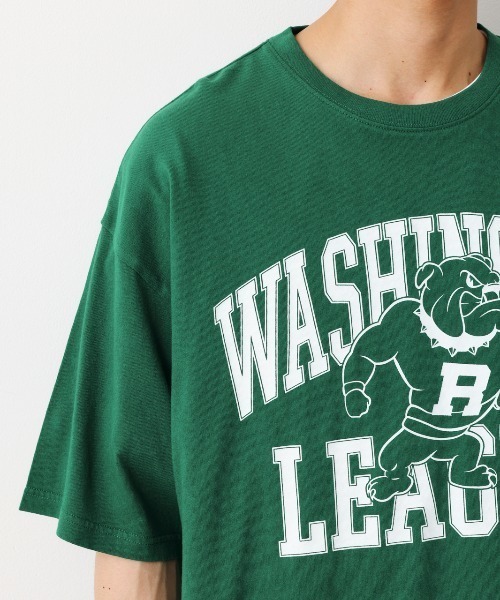 RODEO CROWNS WIDE BOWL（ロデオクラウンズワイドボウル）の「WARRIORS Tシャツ（Tシャツ/カットソー・メンズ・ホワイト/ネイビー/グリーン・MEDIUM/LARGE）」の9枚目の写真