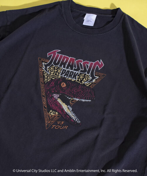 GLOSTER（グロスター）の「【JURASSIC WORLD/ジュラシック・ワールド】プリントTシャツ バンドTシャツ風（Tシャツ/カットソー・メンズ・ブラック系その他/ブラック系その他2/ブラック系その他3・M/L）」の9枚目の写真