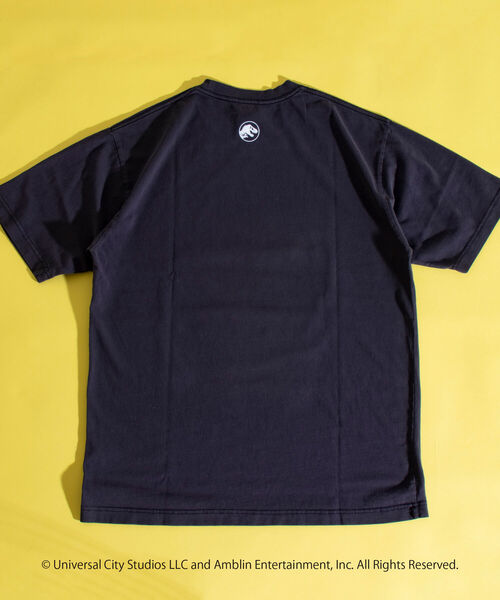 GLOSTER（グロスター）の「【JURASSIC WORLD/ジュラシック・ワールド】プリントTシャツ バンドTシャツ風（Tシャツ/カットソー・メンズ・ブラック系その他/ブラック系その他2/ブラック系その他3・M/L）」の10枚目の写真