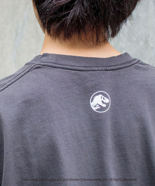 GLOSTER（グロスター）の「【JURASSIC WORLD/ジュラシック・ワールド】プリントTシャツ バンドTシャツ風（Tシャツ/カットソー・メンズ・ブラック系その他/ブラック系その他2/ブラック系その他3・M/L）」の17枚目の写真