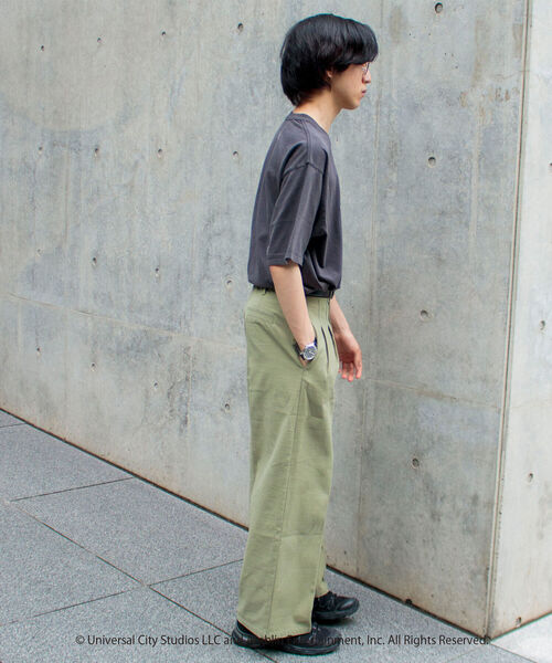 GLOSTER（グロスター）の「【JURASSIC WORLD/ジュラシック・ワールド】プリントTシャツ バンドTシャツ風（Tシャツ/カットソー・メンズ・ブラック系その他/ブラック系その他2/ブラック系その他3・M/L）」の19枚目の写真