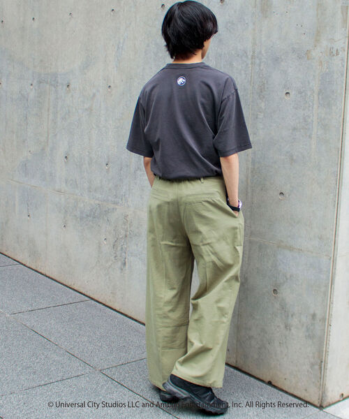 GLOSTER（グロスター）の「【JURASSIC WORLD/ジュラシック・ワールド】プリントTシャツ バンドTシャツ風（Tシャツ/カットソー・メンズ・ブラック系その他/ブラック系その他2/ブラック系その他3・M/L）」の20枚目の写真