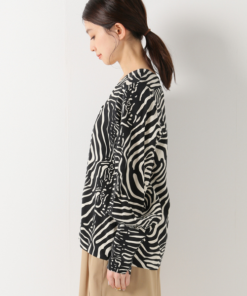 IENA(イエナ)の「【BY MALENE BIRGER/バイ マレーネ ビルガー】GERTRYD PRINTEDブラウス(シャツ/ブラウス・レディース・ブラック・34)」の5枚目の写真