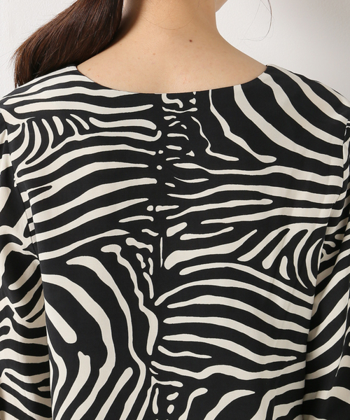 IENA(イエナ)の「【BY MALENE BIRGER/バイ マレーネ ビルガー】GERTRYD PRINTEDブラウス(シャツ/ブラウス・レディース・ブラック・34)」の8枚目の写真