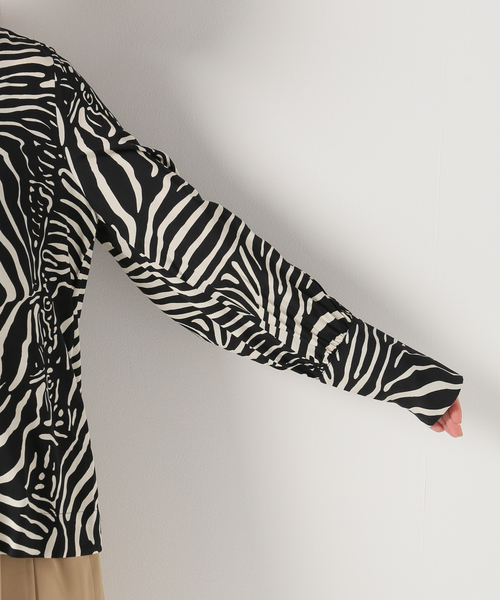 IENA(イエナ)の「【BY MALENE BIRGER/バイ マレーネ ビルガー】GERTRYD PRINTEDブラウス(シャツ/ブラウス・レディース・ブラック・34)」の9枚目の写真