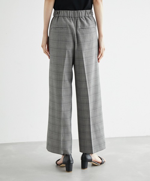 ROPE' PICNIC（ロペピクニック）の「セットアップ対応/ライトストレッチセミワイドパンツ（その他パンツ・レディース・グレー/ベージュ系その他・40/38/36）」の11枚目の写真