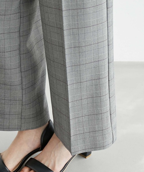 ROPE' PICNIC（ロペピクニック）の「セットアップ対応/ライトストレッチセミワイドパンツ（その他パンツ・レディース・グレー/ベージュ系その他・40/38/36）」の12枚目の写真