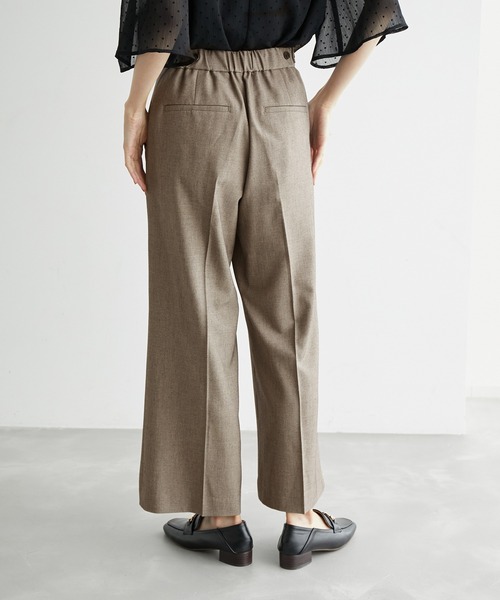 ROPE' PICNIC（ロペピクニック）の「セットアップ対応/ライトストレッチセミワイドパンツ（その他パンツ・レディース・グレー/ベージュ系その他・40/38/36）」の8枚目の写真