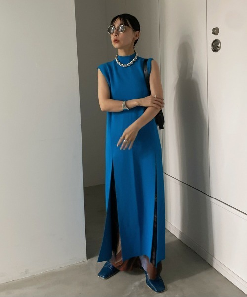 Ameri（アメリ）の「CROOKED STRATUM TIGHT SKIRT（スカート・レディース・ブラック/グリーン・SMALL/MEDIUM）」の12枚目の写真