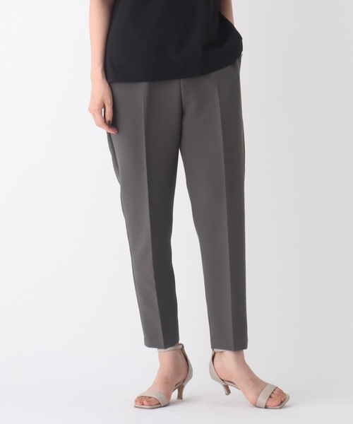 OPAQUE.CLIP（オペークドットクリップ）の「◆デュアルストレッチ イージーテーパードパンツ【WEB限定サイズ】（その他パンツ・レディース・チャコールグレー/ブラック/イエロー/ブルー/パープル系・34/36/38/40/42）」の22枚目の写真