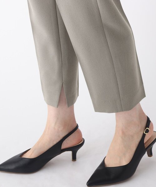 index（インデックス）の「◆シャンブレーストレッチ テーパードパンツ【WEB限定サイズ】（その他パンツ・レディース・ベージュ系その他7/ホワイト系7/ブルー系4・40/38/42/36）」の17枚目の写真
