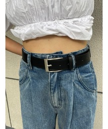 ENVYM | スクエアバックルベルト(ベルト)