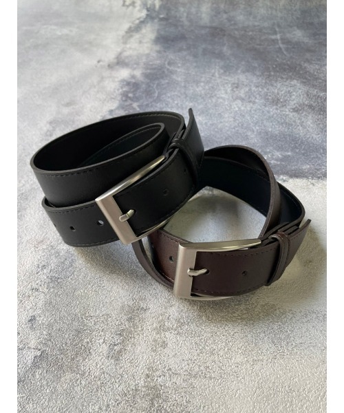 ENVYM（アンビー）の「スクエアバックルベルト（ベルト・レディース・ブラック/ブラウン・FREE）」の6枚目の写真