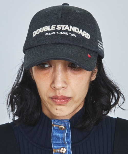 DOUBLE STANDARD CLOTHING（ダブルスタンダードクロージング）の「メジャー裏毛キャップ（キャップ・レディース・チャコール/キャメル・FREE）」の8枚目の写真