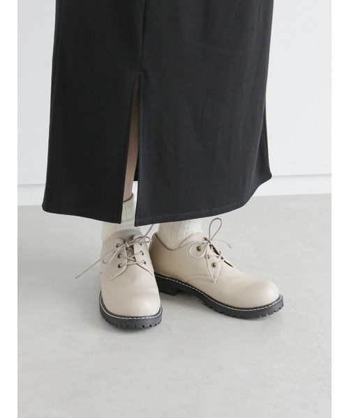 ehka sopo（エヘカソポ）の「レースアップシューズ（その他シューズ・レディース・ブラック/ベージュ/ブラウン/グリーン・SMALL/MEDIUM/LARGE）」の19枚目の写真