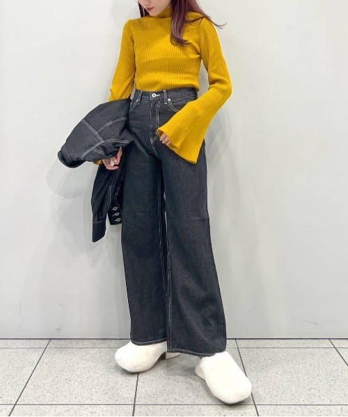 Heather(ヘザー)の「ボリュームファーサボ 147219(サンダル・レディース・ブラック/アイボリー・M/L)」の19枚目の写真