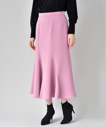 ◆【１枚で着映える】裾ボリューム マーメイドスカート＜洗える／秋から冬まで＞