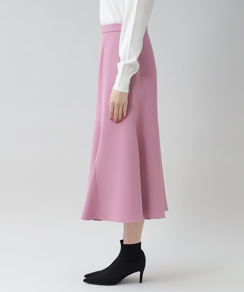 UNTITLED（アンタイトル）の「◆【１枚で着映える】裾ボリューム マーメイドスカート＜洗える／秋から冬まで＞（スカート・レディース・ピンク系/ブラック/ブラウン系その他/モスグリーン・46/02/42/04/03/48/50/44/00/01）」の7枚目の写真