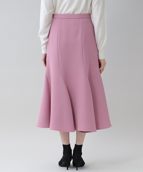 UNTITLED（アンタイトル）の「◆【１枚で着映える】裾ボリューム マーメイドスカート＜洗える／秋から冬まで＞（スカート・レディース・ピンク系/ブラック/ブラウン系その他/モスグリーン・46/02/42/04/03/48/50/44/00/01）」の8枚目の写真