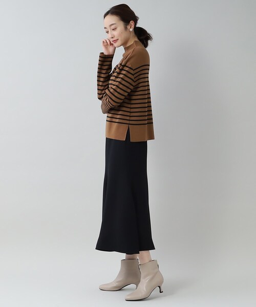 UNTITLED（アンタイトル）の「◆【１枚で着映える】裾ボリューム マーメイドスカート＜洗える／秋から冬まで＞（スカート・レディース・ピンク系/ブラック/ブラウン系その他/モスグリーン・46/02/42/04/03/48/50/44/00/01）」の22枚目の写真