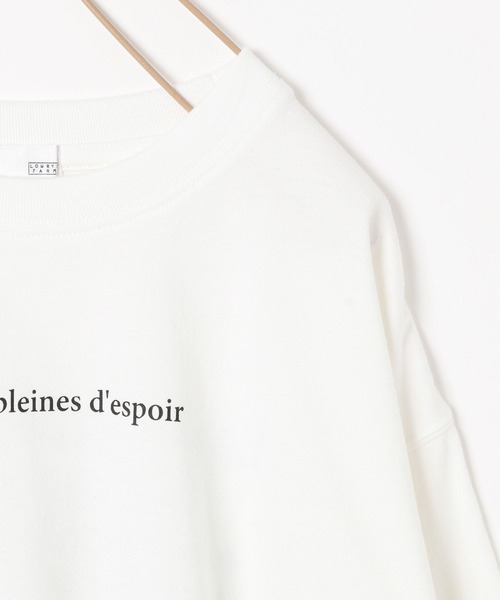 LOWRYS FARM（ローリーズファーム）の「プリントＴシャツ　295997（Tシャツ/カットソー・キッズ・アイボリー/オフホワイト/グレー/パープル・110cm/120cm/130cm/140cm/150cm）」の6枚目の写真