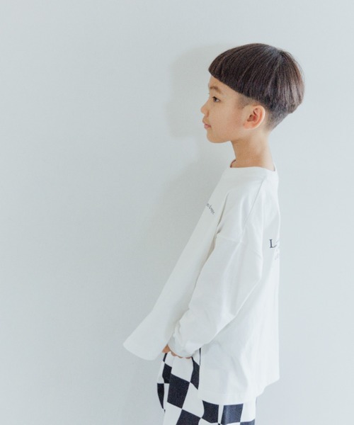 LOWRYS FARM（ローリーズファーム）の「プリントＴシャツ　295997（Tシャツ/カットソー・キッズ・アイボリー/オフホワイト/グレー/パープル・110cm/120cm/130cm/140cm/150cm）」の17枚目の写真
