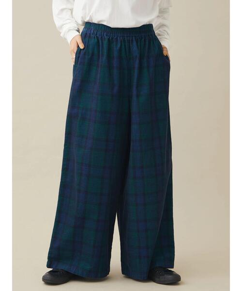 CRAFT STANDARD BOUTIQUE(クラフトスタンダードブティック)の「コーデュロイワイドイージーパンツ *(その他パンツ・レディース・ブルー系その他/グレー系その他3/ホワイト系その他7・L/M)」の7枚目の写真
