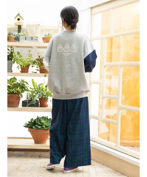 CRAFT STANDARD BOUTIQUE(クラフトスタンダードブティック)の「コーデュロイワイドイージーパンツ *(その他パンツ・レディース・ブルー系その他/グレー系その他3/ホワイト系その他7・L/M)」の13枚目の写真