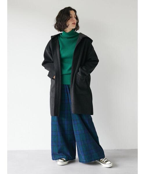 CRAFT STANDARD BOUTIQUE(クラフトスタンダードブティック)の「コーデュロイワイドイージーパンツ *(その他パンツ・レディース・ブルー系その他/グレー系その他3/ホワイト系その他7・L/M)」の14枚目の写真
