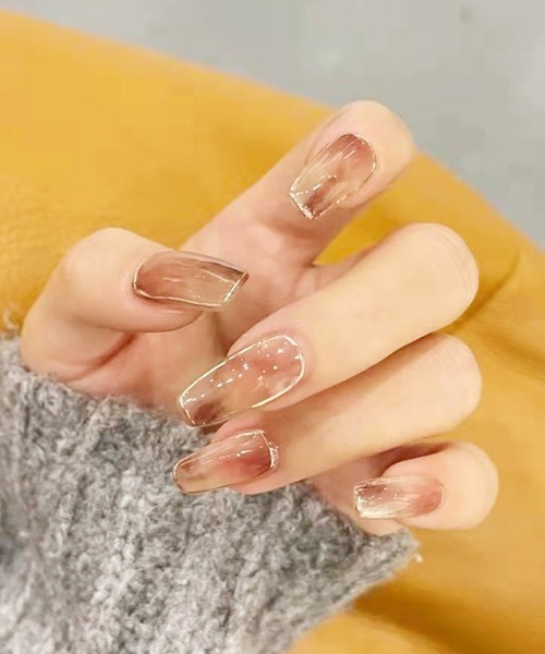 Doux Belle（ドゥーベル）の「簡単にネイルチップ ハンドネイルチップ（ネイルシール/ネイルチップ・レディース・A/B/C/D/F/G/H/I/E/P/O/N/M/K/J/L・FREE）」の9枚目の写真