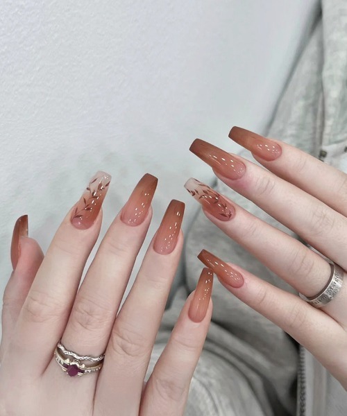 Doux Belle（ドゥーベル）の「簡単にネイルチップ ハンドネイルチップ（ネイルシール/ネイルチップ・レディース・A/B/C/D/F/G/H/I/E/P/O/N/M/K/J/L・FREE）」の13枚目の写真