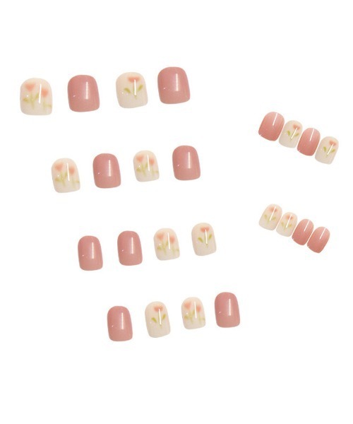 Doux Belle（ドゥーベル）の「簡単にネイルチップ ハンドネイルチップ（ネイルシール/ネイルチップ・レディース・A/B/C/D/F/G/H/I/E/P/O/N/M/K/J/L・FREE）」の19枚目の写真