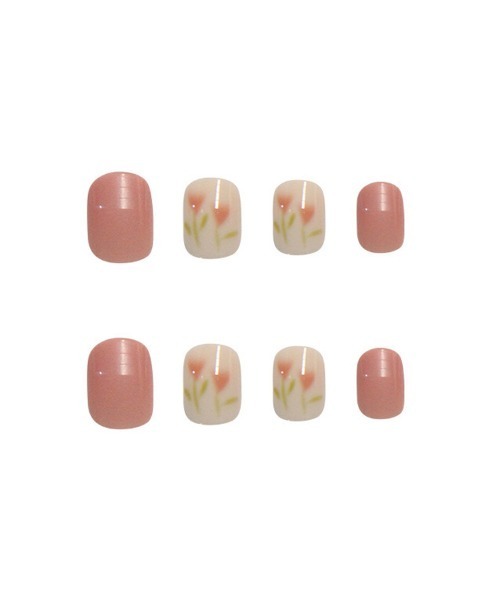 ネイルチップ販売 月収 jelly fish クラゲニュアンスネイル