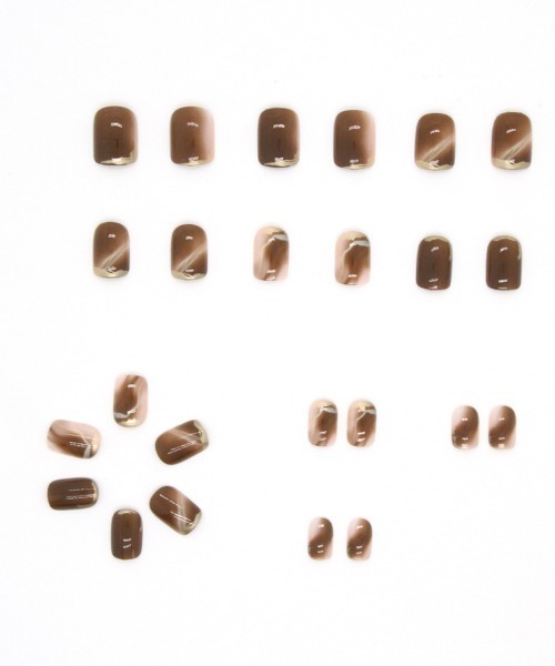 Doux Belle（ドゥーベル）の「簡単にネイルチップ ハンドネイルチップ（ネイルシール/ネイルチップ・レディース・A/B/C/D/F/G/H/I/E/P/O/N/M/K/J/L・FREE）」の22枚目の写真