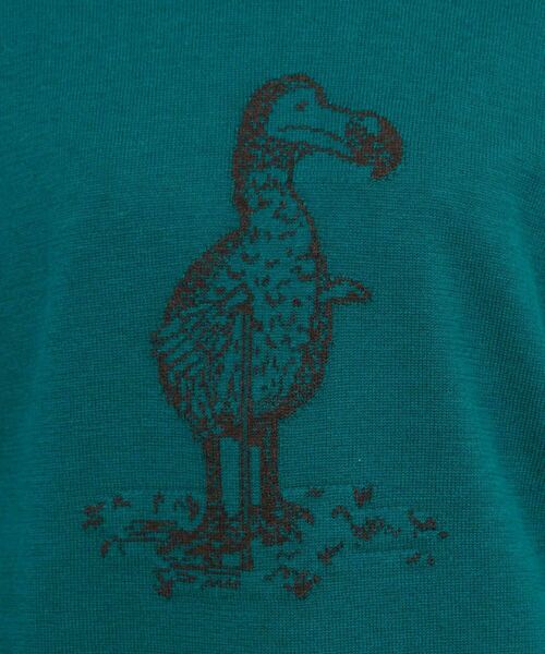 FRAPBOIS（フラボア）の「ドードーニット（ニット/セーター・レディース・ターコイズブルー/グレー・1/2）」の8枚目の写真