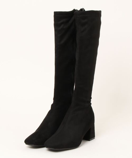 Noubel Voug Relax（ヌーベルヴォーグリラックス）の「ストレッチロングブーツ（ブーツ・レディース・ブラック/ブラック系その他・S/M/L/LL/3L）」の18枚目の写真